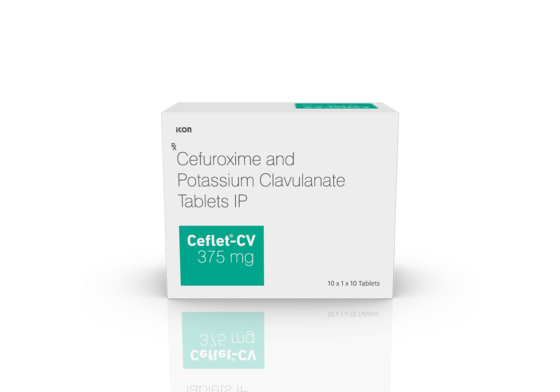 Ceflet-CV 375 mg Tablets