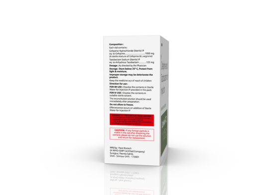 Cefwin-TZ 1.125 gm Injection - Image 5