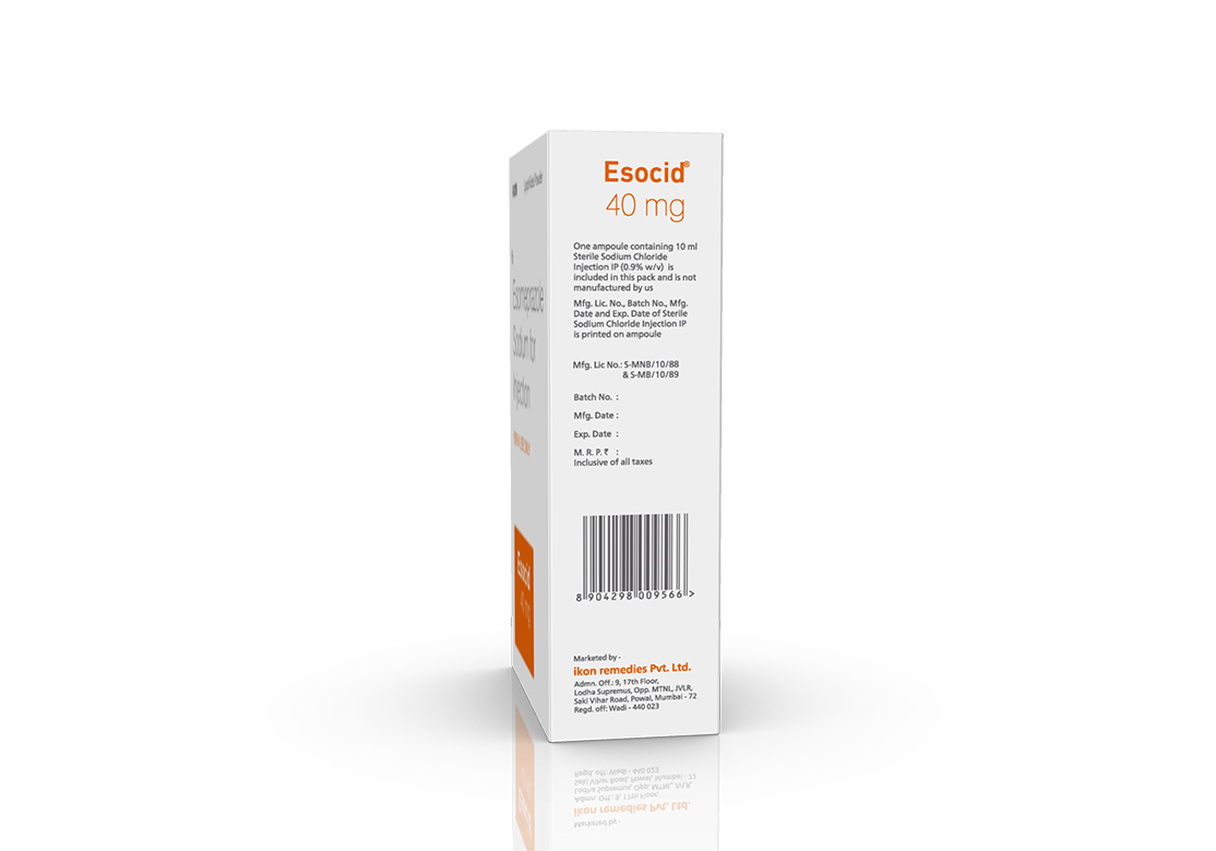 Esocid 40 mg Injection - Image 4