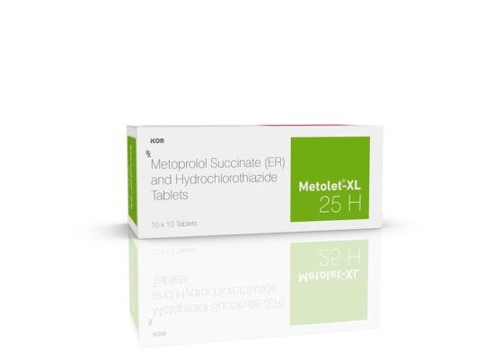 Metolet XL 25 H Tablets - Image 2