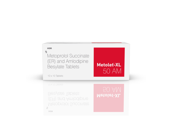 Metolet XL 50 AM Tablets