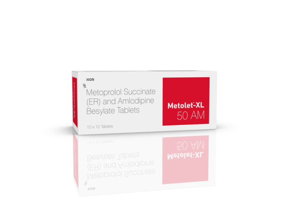 Metolet XL 50 AM Tablets - Image 2
