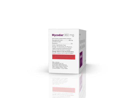 Mycodac 360 mg Tablets - Image 5