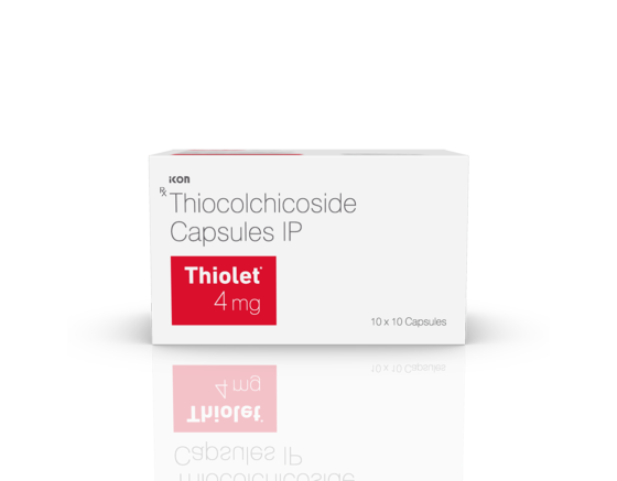 Thiolet 4 mg Capsules