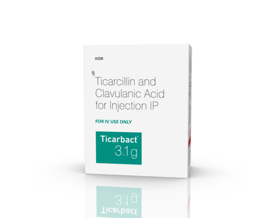 Ticarbact 3.1 gm Injection - Image 3