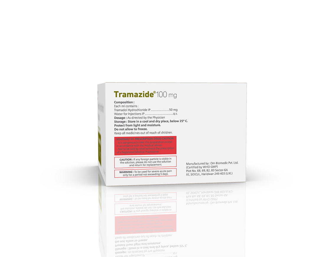 Tramazide 100 mg Injection - Image 7