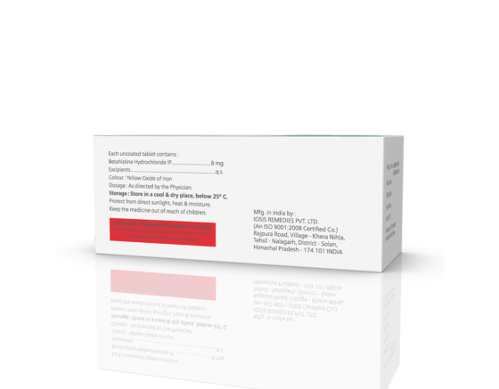 Vertag 8 mg Tablets - Image 5