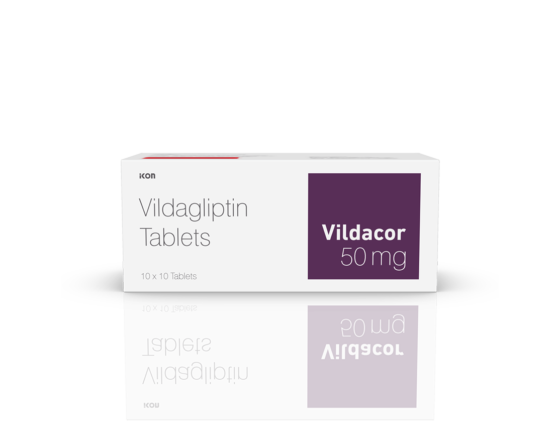 Vildacor 50 mg Tablets
