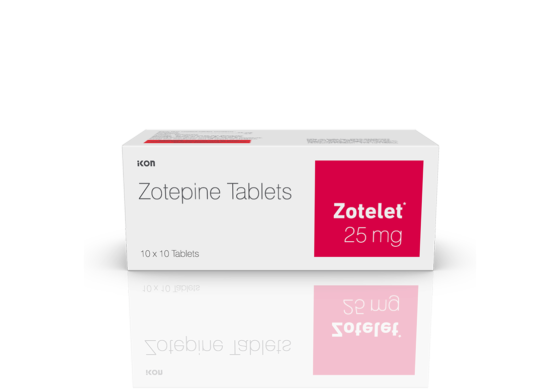 Zotelet 25 mg Tablets