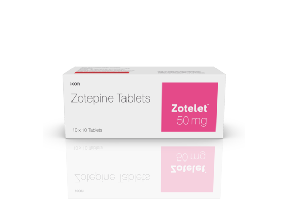 Zotelet 50 mg Tablets