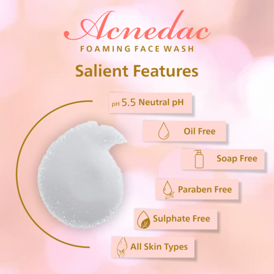 Acnedac Foaming Face Wash - Image 5