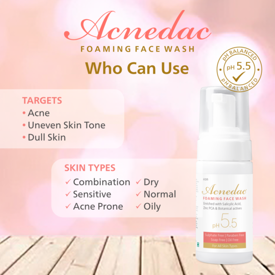 Acnedac Foaming Face Wash - Image 6