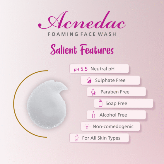 Acnedac Foaming Face Wash - Image 5