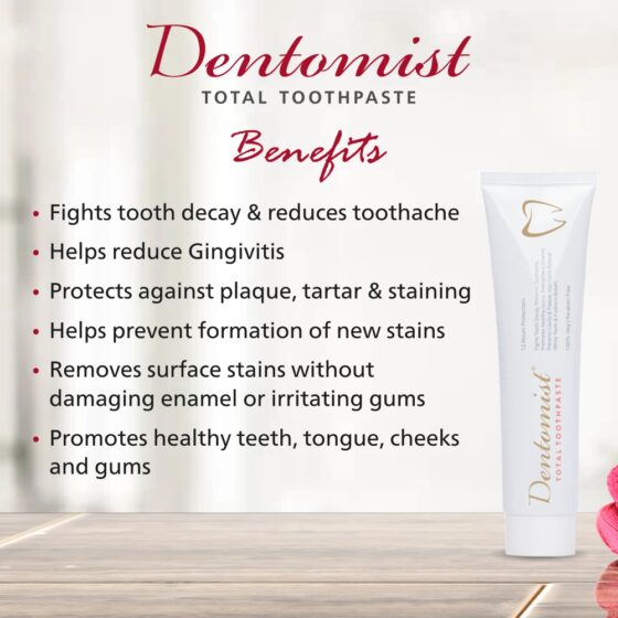 Dentomist Total Toothpaste 100 gm - Image 4
