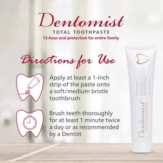 Dentomist Total Toothpaste 100 gm - Image 6