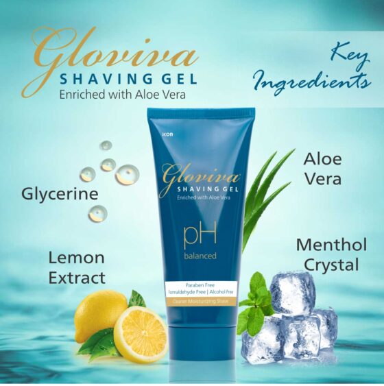 Gloviva Shaving Gel - Image 3