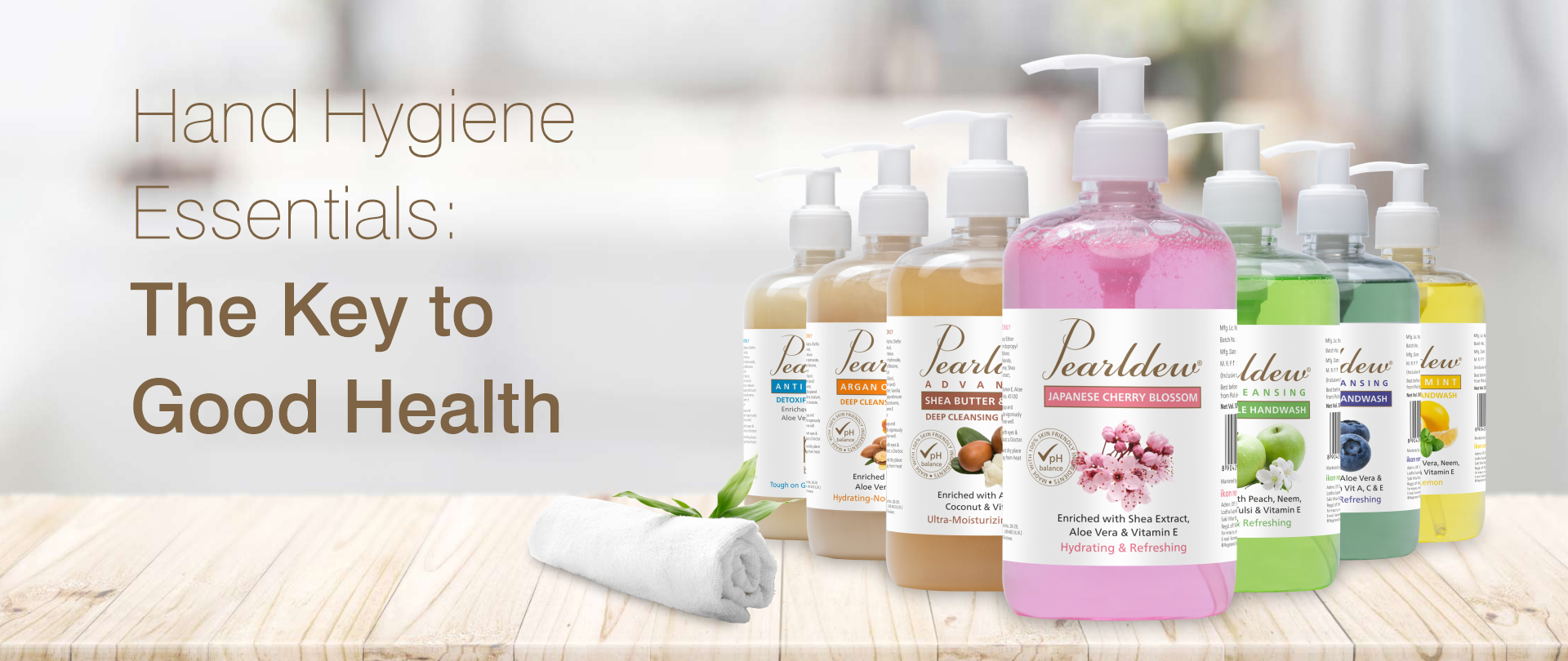 Essentials & Importance of good hand hygiene