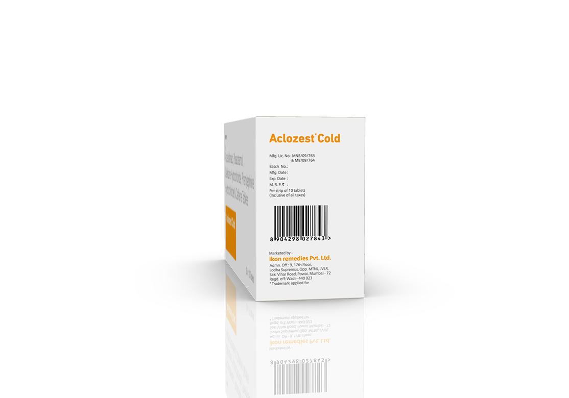 Aclozest Cold Tablets Supplier In India Ikon Remedies aclozest-cold-tablets-supplier-in-india-ikon-remedies