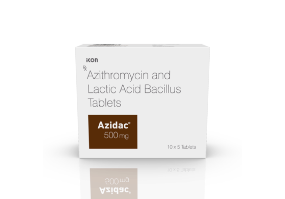 Azidac 500 mg Tablets