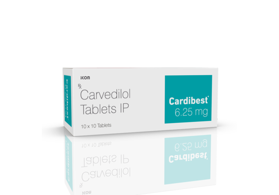 Cardibest 6.25 mg Tablets - Image 2