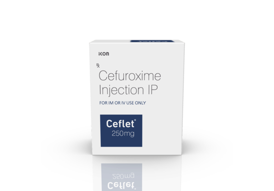 Ceflet 250 mg Injection