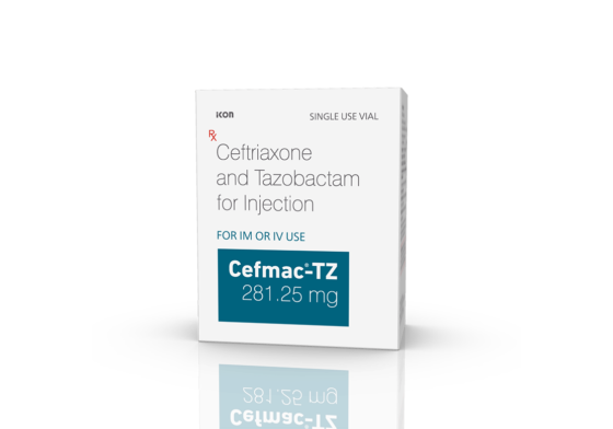Cefmac-TZ 281.25 mg Injection - Image 3