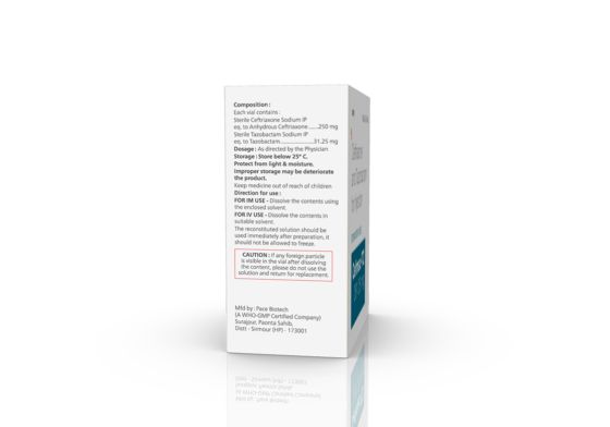 Cefmac-TZ 281.25 mg Injection - Image 5