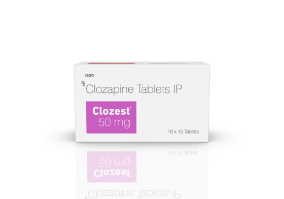 Clozest 50 mg Tablets