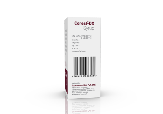 Corest-DX Syrup 100 ml - Image 4