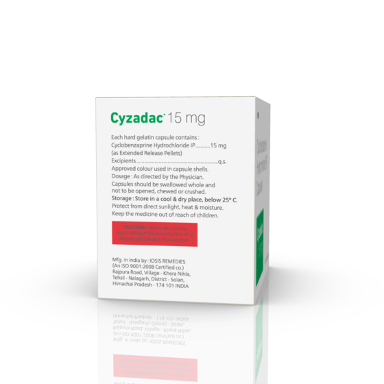 Cyzadac-ER 15 mg Capsules - Image 5