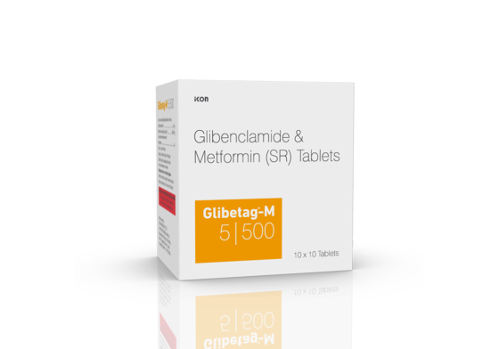 Glibetag-M 5 | 500 Tablets - Image 2