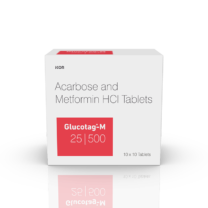 Glucotag-M 25 | 500 Tablets
