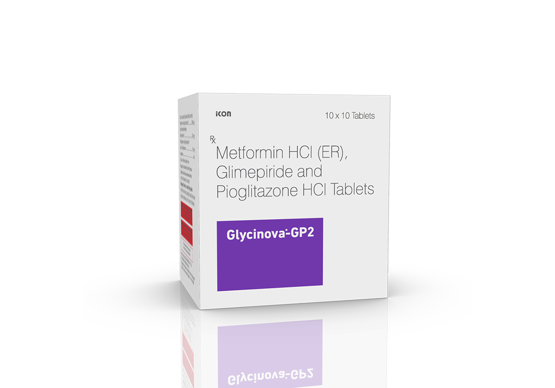 Glycinova GP2 Tablets Suppliers In India Ikon Remedies