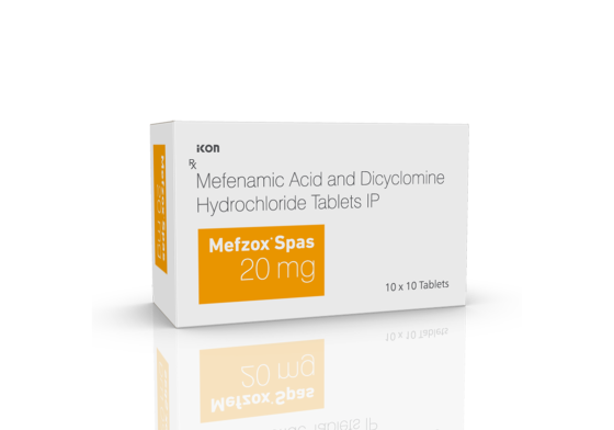 Mefzox Spas 20 Tablets - Image 2