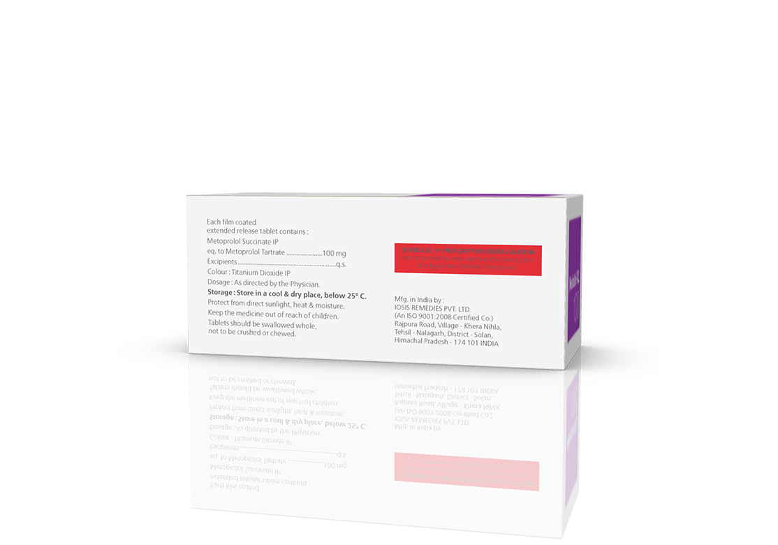 Metolet XL 100 Tablets - Image 5
