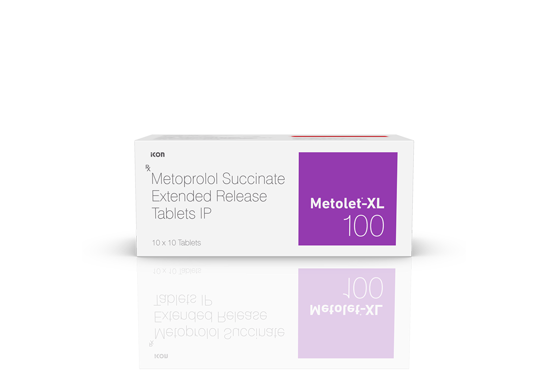 Metolet XL 100 Tablets