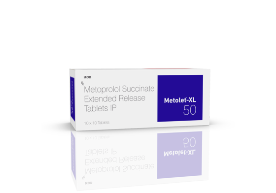 Metolet XL 50 Tablets - Image 2
