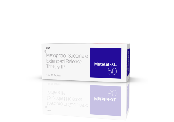 Metolet XL 50 Tablets - Image 3