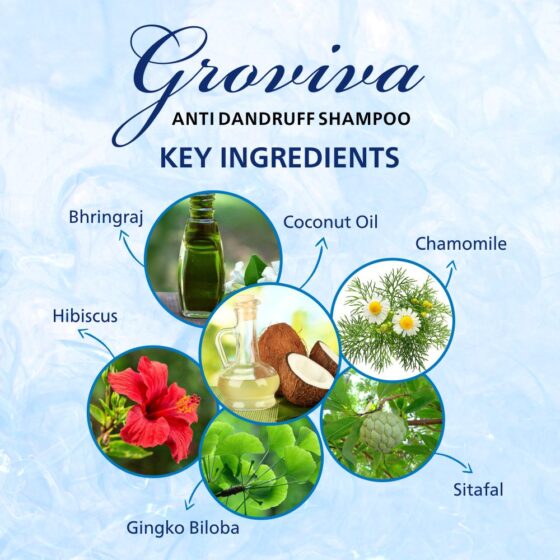 Groviva Antidandruff Shampoo 100 ml - Image 3