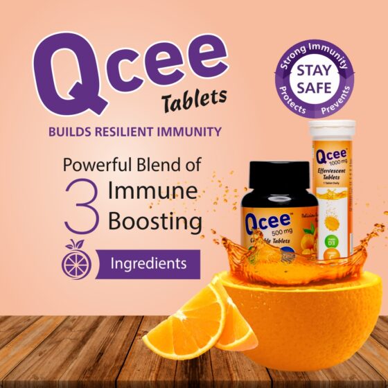 Qcee 500 mg Chewable Tablets (Orange) 15 Tab - Image 2
