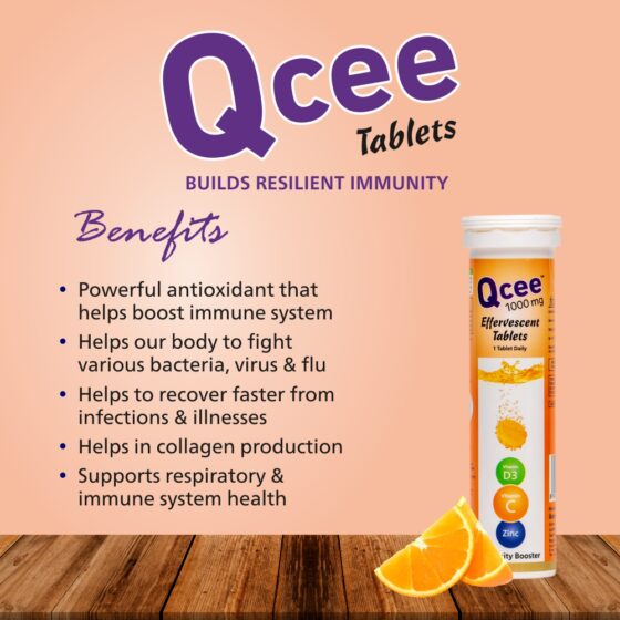 Qcee 500 mg Chewable Tablets (Orange) 15 Tab - Image 4