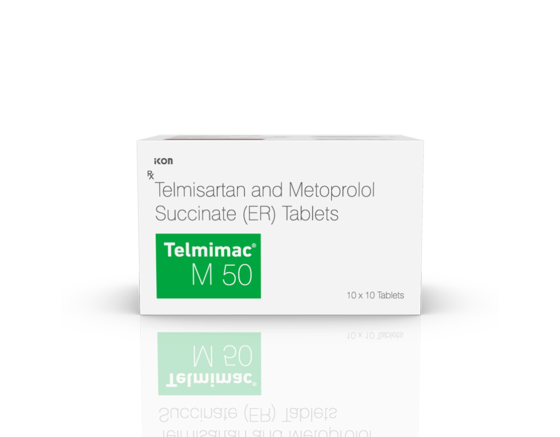 Telmimac-M 50 mg Tablets