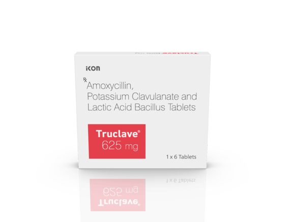 Truclave 625 mg Tablets (1 x 6)
