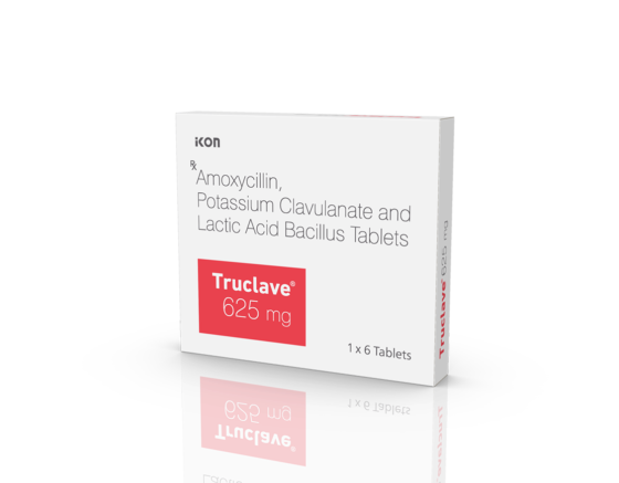 Truclave 625 mg Tablets (1 x 6) - Image 3