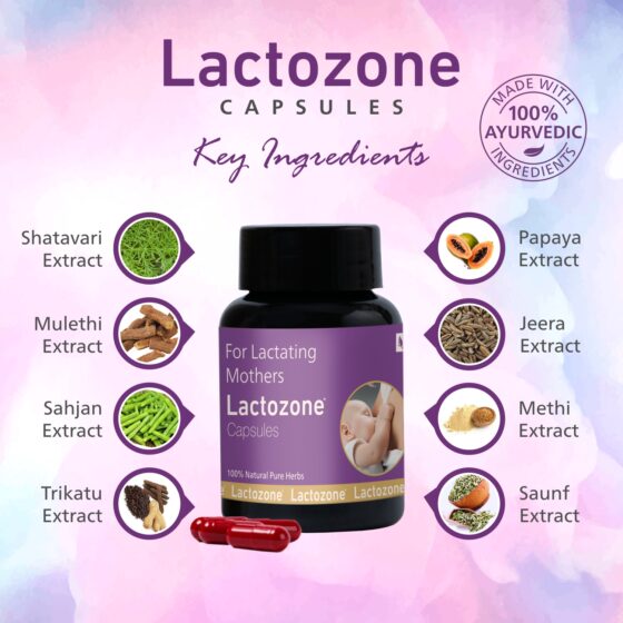 Lactozone Capsules 60 Cap - Image 3