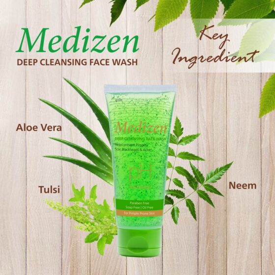 Medizen Deep Cleansing Face Wash - Image 3