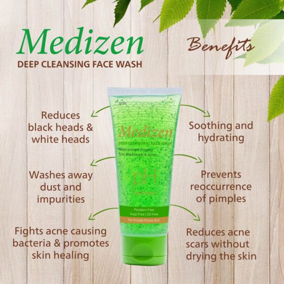 Medizen Deep Cleansing Face Wash - Image 4