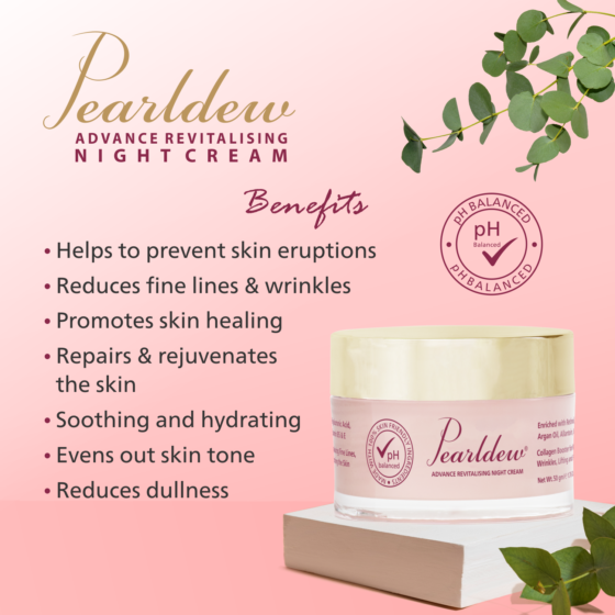 Pearldew Advance Revitalising Night Cream - Image 4