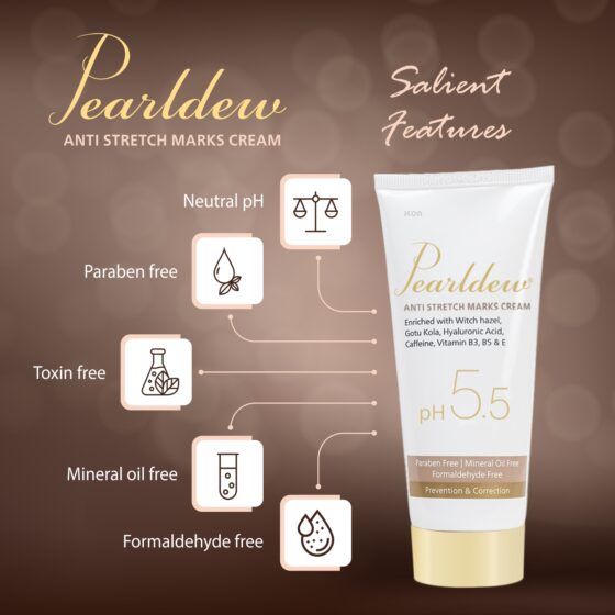 Pearldew Anti Stretch Marks Cream - Image 5