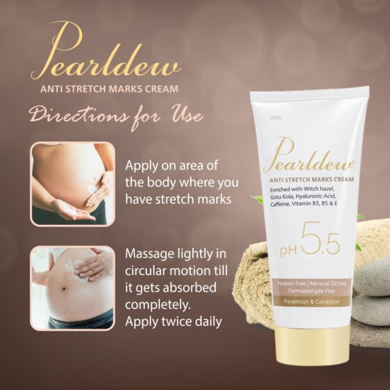 Pearldew Anti Stretch Marks Cream - Image 6